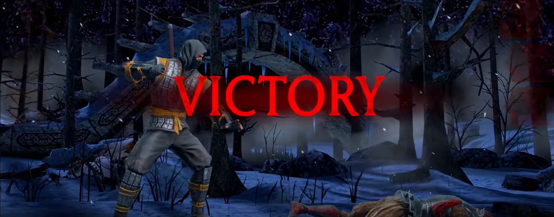 Mortal Kombat fighter- Victory